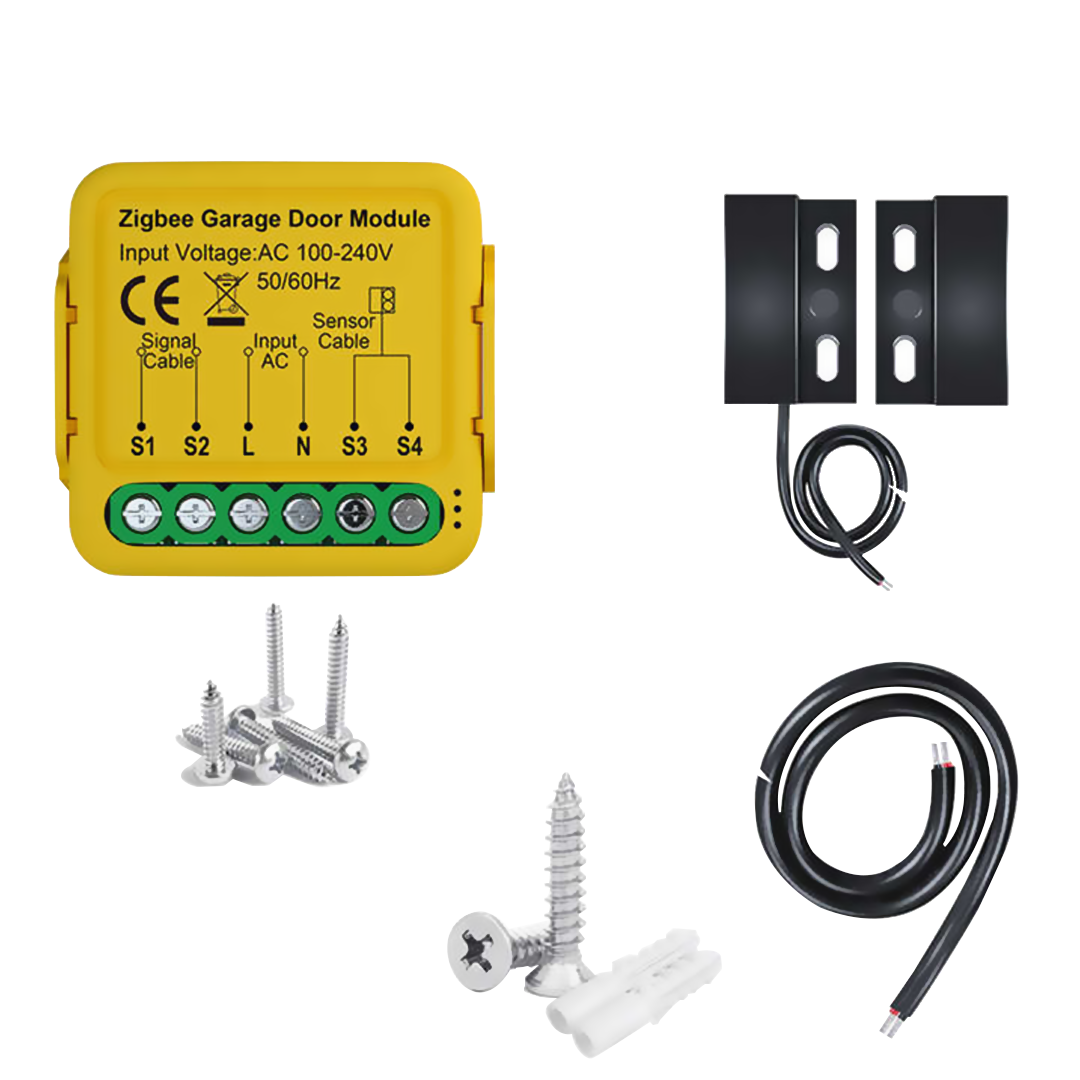 سنسور کنترل درب پارکینگ تحت zigbee