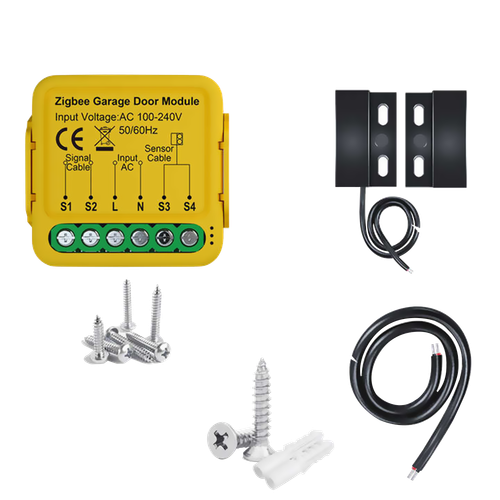 سنسور کنترل درب پارکینگ تحت zigbee