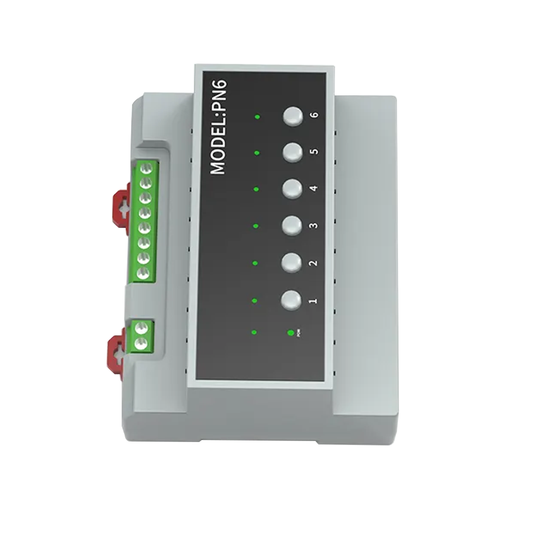 رله 6 کانال 16 آمپر تحت zigbee