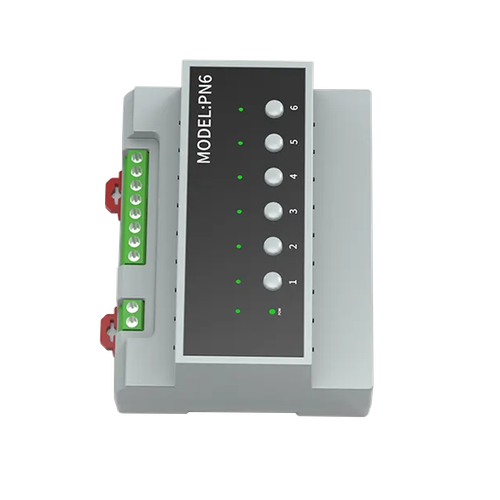 رله 6 کانال 16 آمپر تحت zigbee